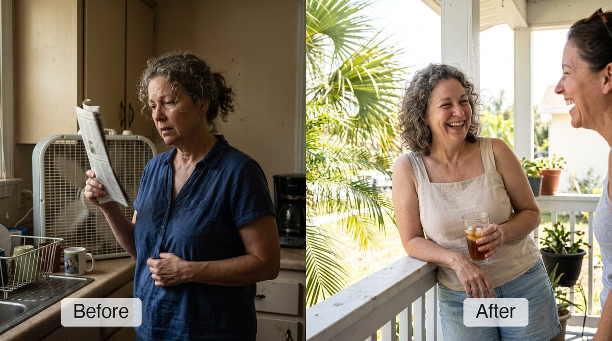 Glenda S., Jacksonville, Florida: before and after